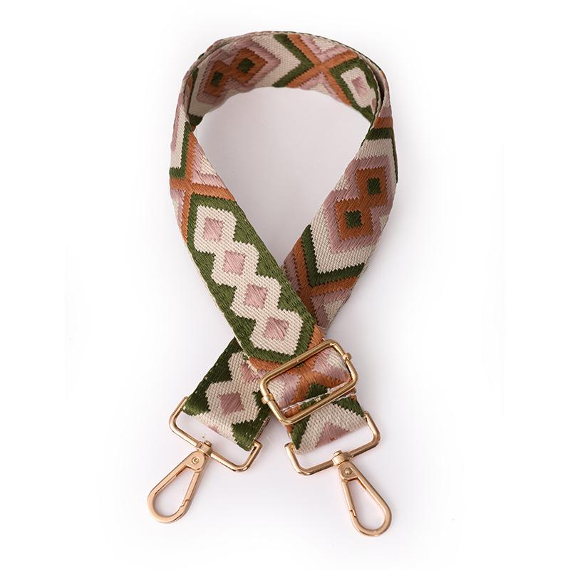 Geflochtene Schultergurte Neuer Gittertyp Fertige Gurtbandunterstützung Geeignet für Schulter-Umhängetaschen