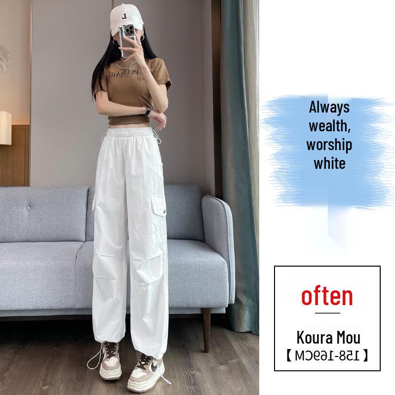 In-Stock Women's Quick-Dry High-Waist Jogger Pants for Summer