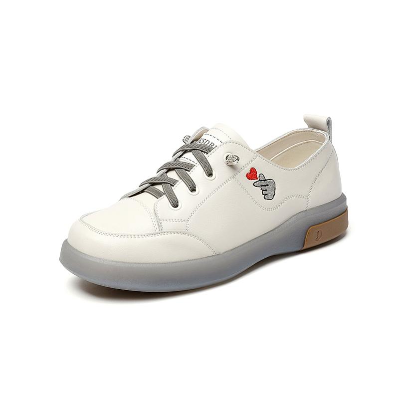 

Мокасины, женские студенческие кроссовки из натуральной кожи, обувь для медсестер на плоской подошве для девочек, большие размеры