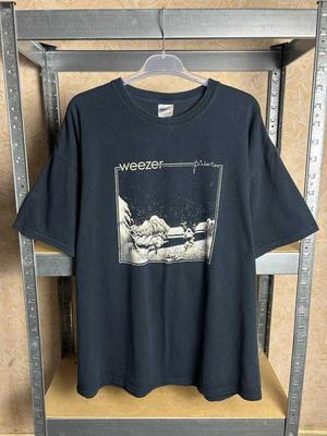 Trička s kapelou Vintage 200s Weezer Pinkerton Band Unisex tričko