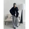 2026 Spring New Plus Size Women's Sweater Cardigan Coat Mid-Length Slimming Lazy Style Knitted Top