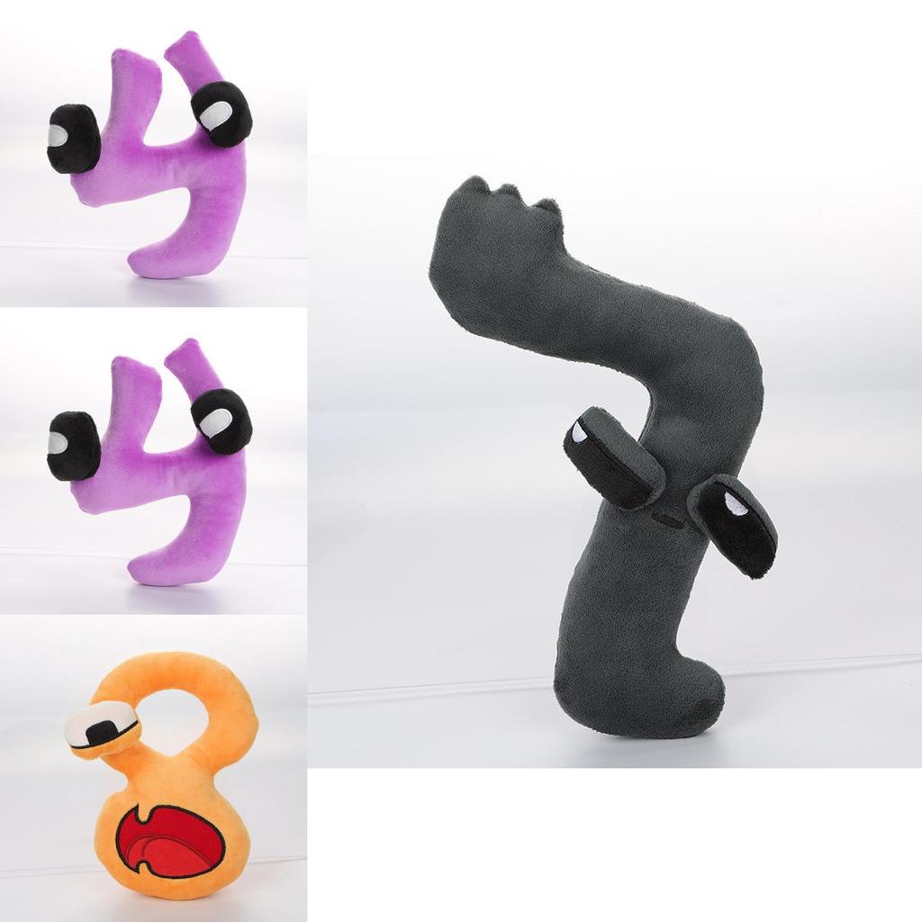 Number Lore Plush Pillow Dolls Educational Toy For Kids