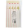 Yanagi Products Celebration Chopsticks, "Ju" (Longevity) with Gold Lettering, Honyanagi, 24cm, Pack of 10, Disposable Chopsticks, Perfect for New Year