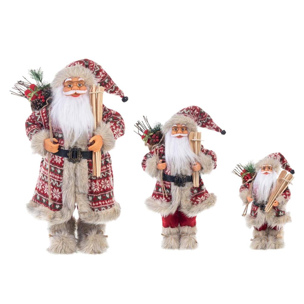 Elegant Santa Figurine for Festive Home Decor
