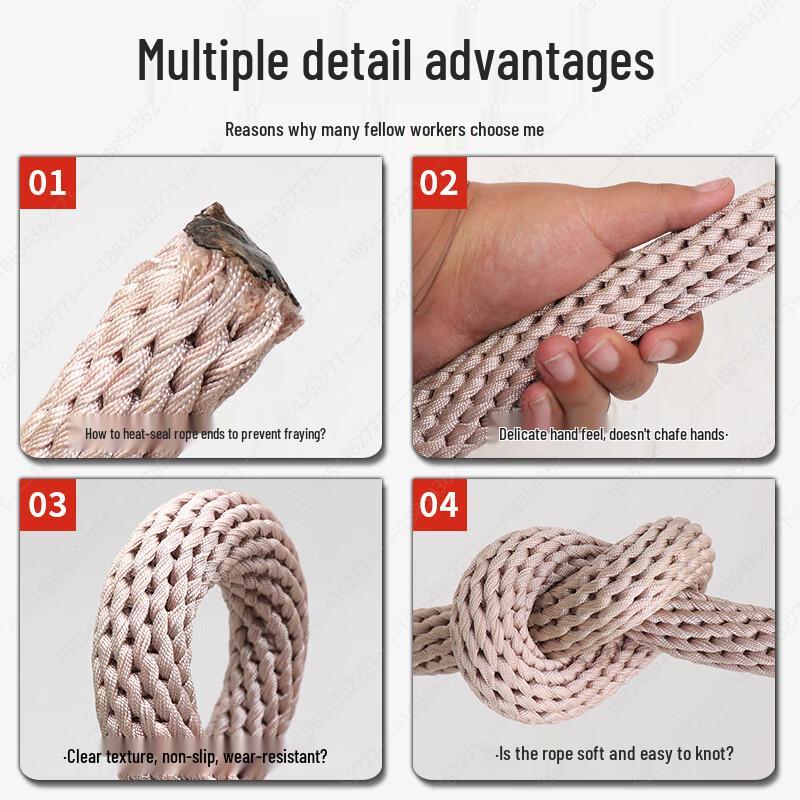 Heavy-Duty Nylon Marine Rope