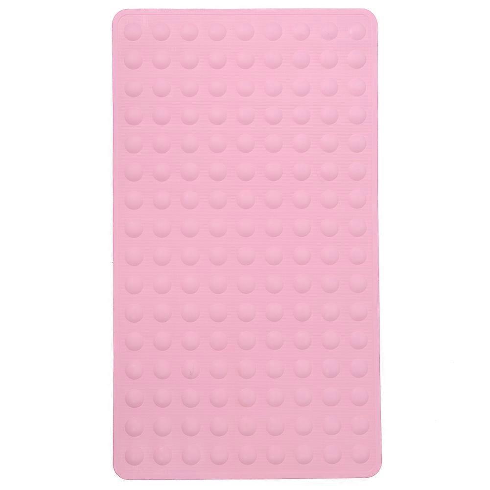Non-Slip Rubber Bath & Shower Safety Mat, Pink