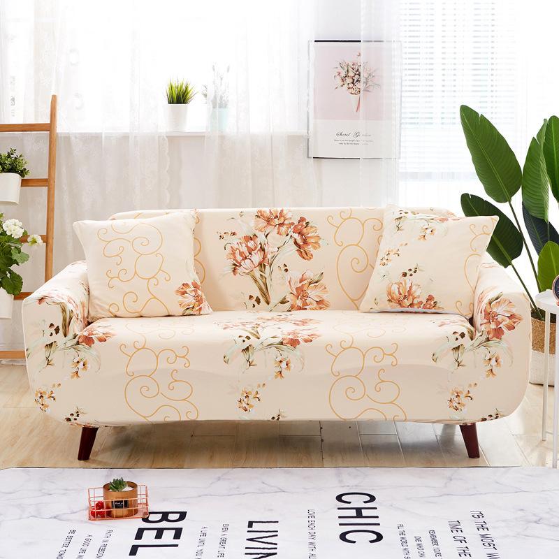 Multifunctional Knitted Stretch Sofa Cover All-Inclusive Soft Durable Washable for Living Room Furniture Protector