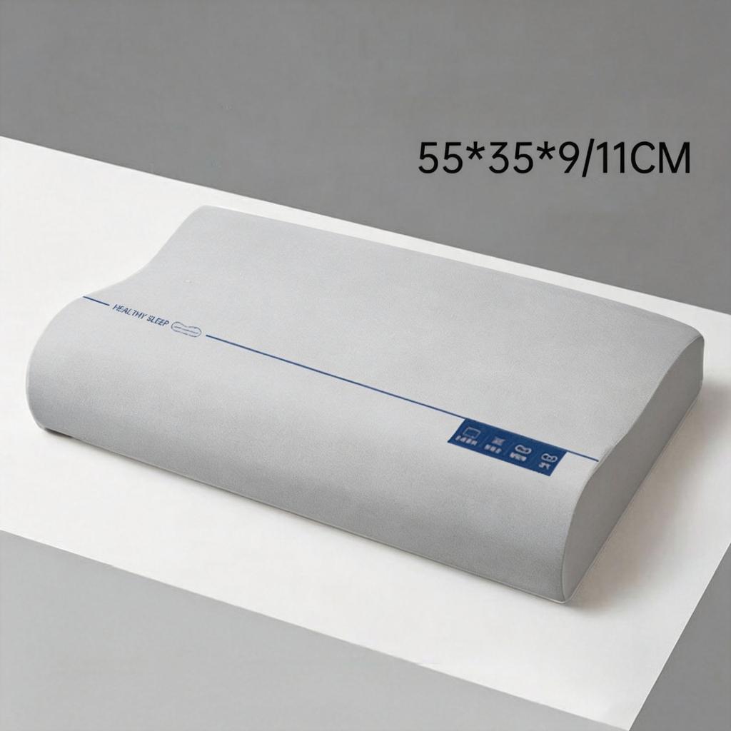 Memory Foam Pillow, Slow Rebound Neck Support Orthopedic Bed Pillow, Breathable Comfort Hotel Home Use