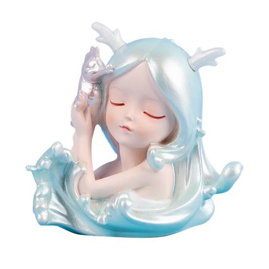 Ocean Girl Ornament Creative Decorative Resin Add Romantic Mermaid Figurine Home Decor