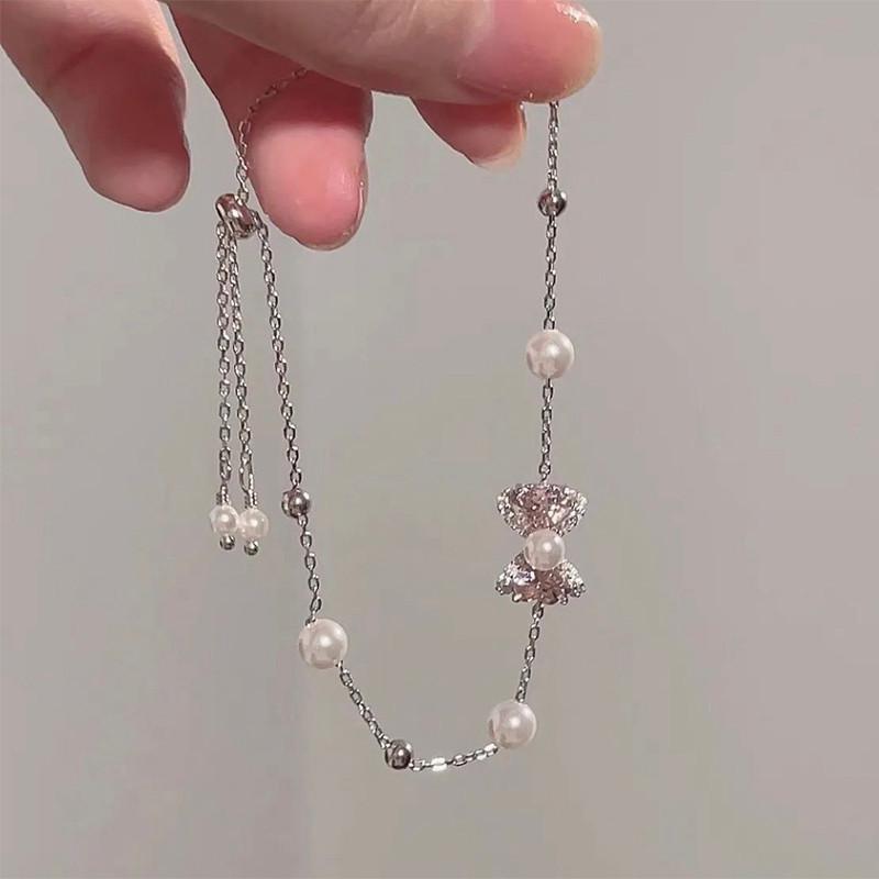 Милый браслет с бантом для женщин — фото 8