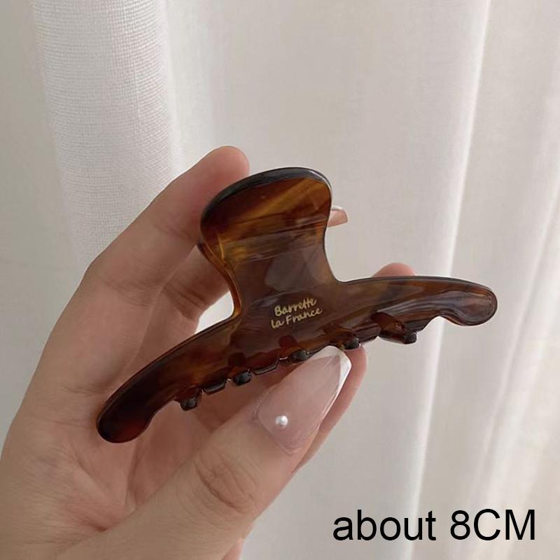 

Элегантная заколка для волос из высококачественного ацетата для женщин, темпераментное украшение для волос, винтажная заколка для волос, модные аксессуары для волос