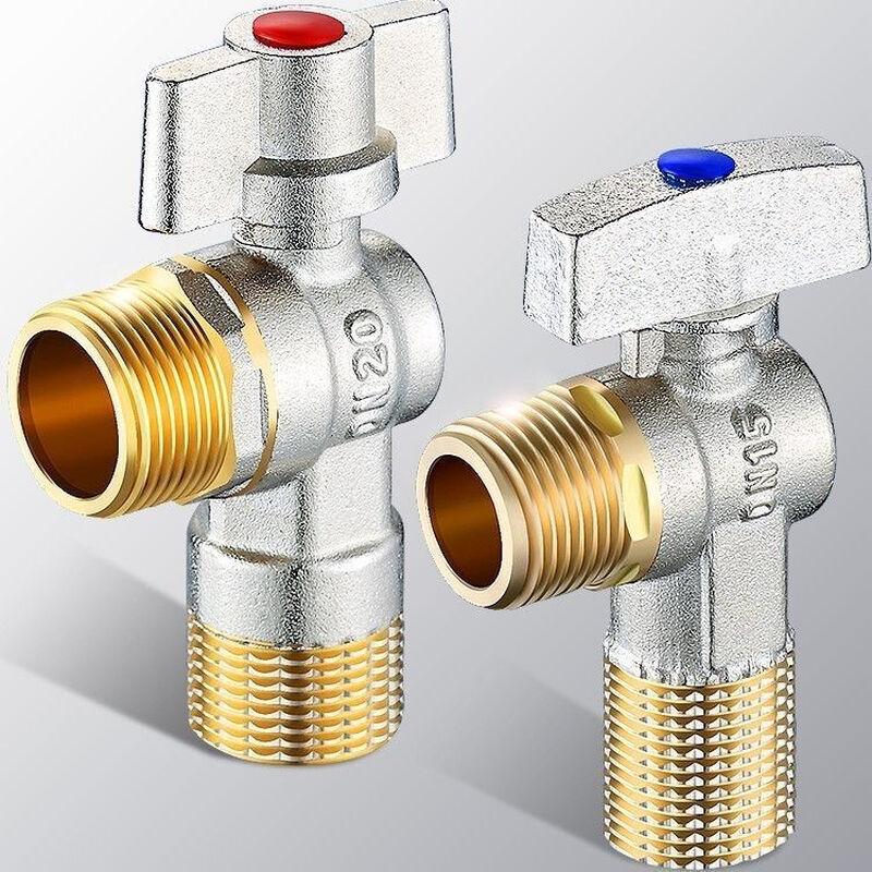 Liansu High Flow Hot & Cold Angle Valve