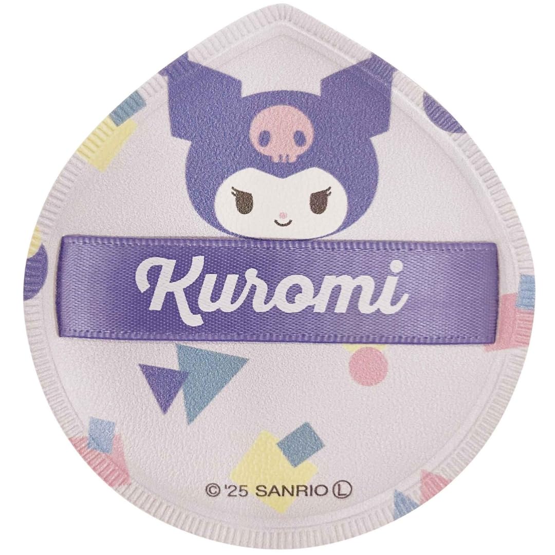 Персонаж Sanrio Куроми Пушистая Пуховка для Макияжа Губка для Макияжа Мягкая и Гладкая (1 кусок) Губка, Пуховка, Губка, Тональный крем,
