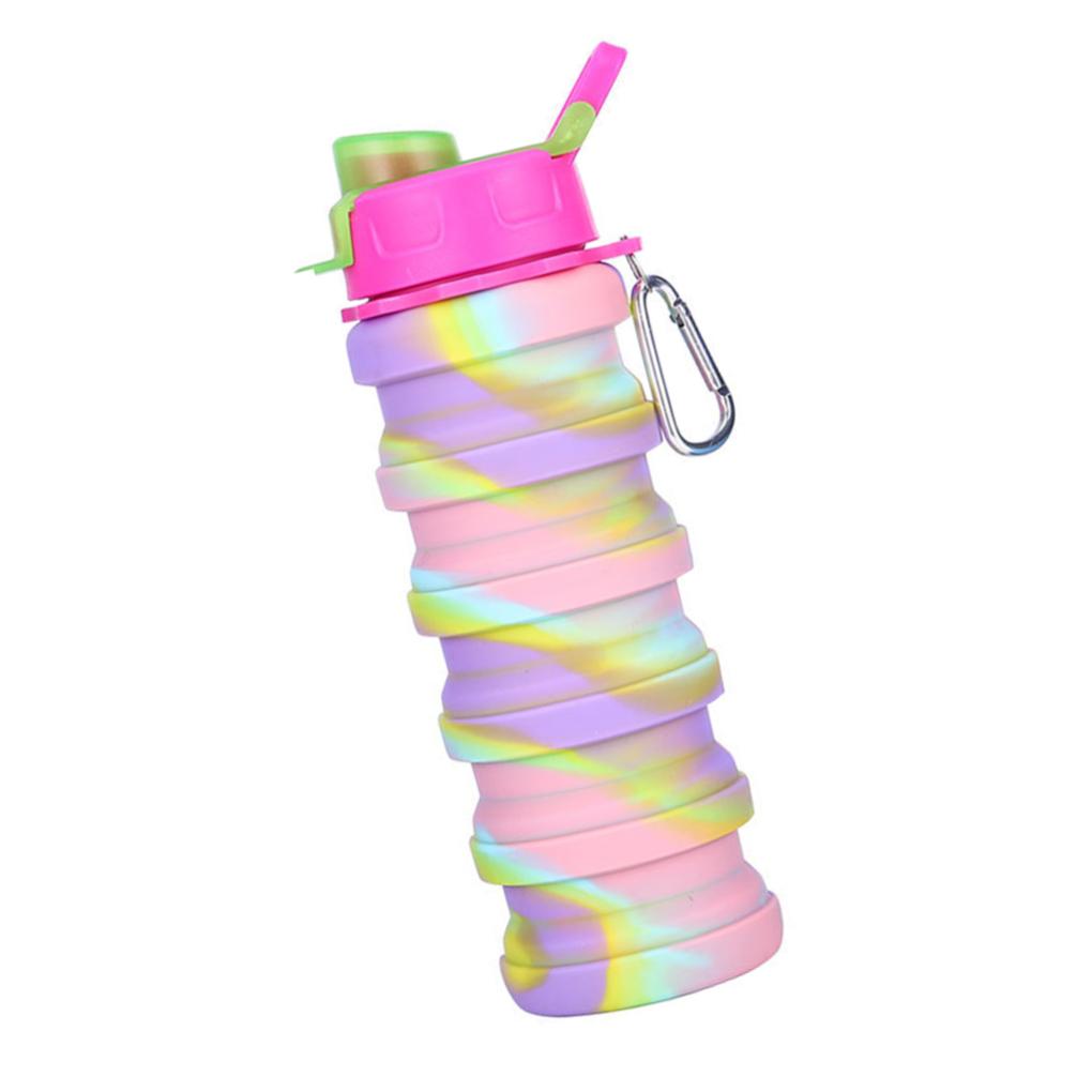 Silicone Retractable Folding Collapsible Water Coffee Bottle Cup Outdoor