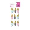 3D Stickers - Topper - Feathers - Multicolor - Exclusive Design - Good Quality