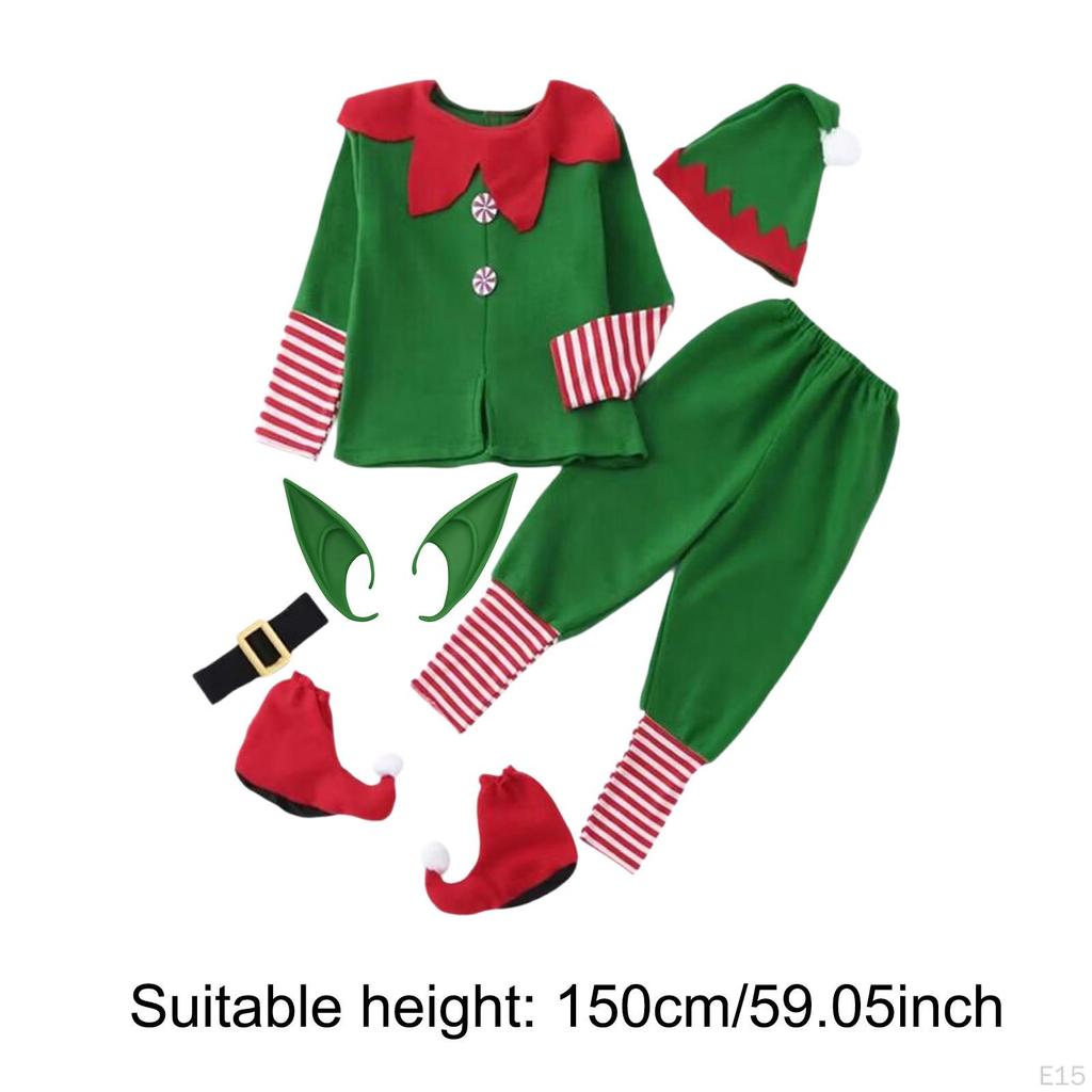 Christmas Costume Elf Dress Up Cosplay for Masquerade Party Halloween