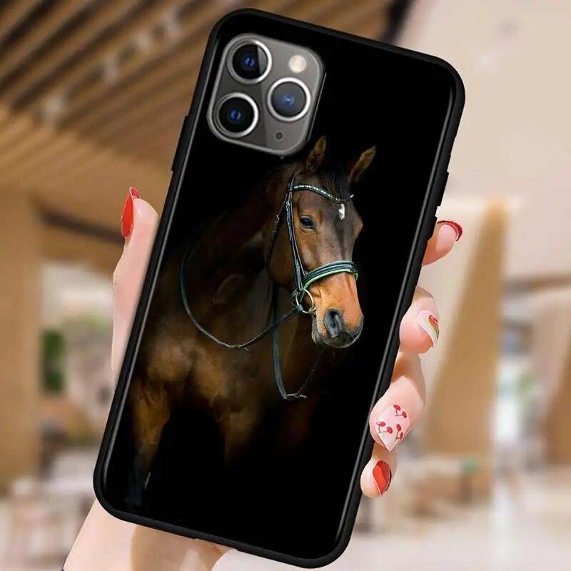 Pouzdro na telefon Running Horse pro iPhone Samsung Galaxy Redmi Xiaomi Oppo OnePlus Note SA 7 8 9 10 11 12 13 14 20 21 22 23 53 54 Pro Max Ultra TPU Soft