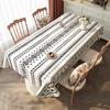 Ethnic Style Waterproof Tablecloth Family Gathering Oil Proof Wash Free Dining Table Mat Easy To Maintain Thick Anti Slip Desktop Protective Cover