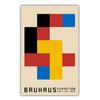 New Abstract Art Geometric Figure Canvas Painting Bauhaus Ausstellung Wall Art Poster Office Living Room Home Decoration Mural No Frame