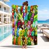 Zombie Party  Beach Towel, Microfiber Beach Towel, Perfect For Pool, Beach, Travel, Home Decor Beach Party Fan Gifts
