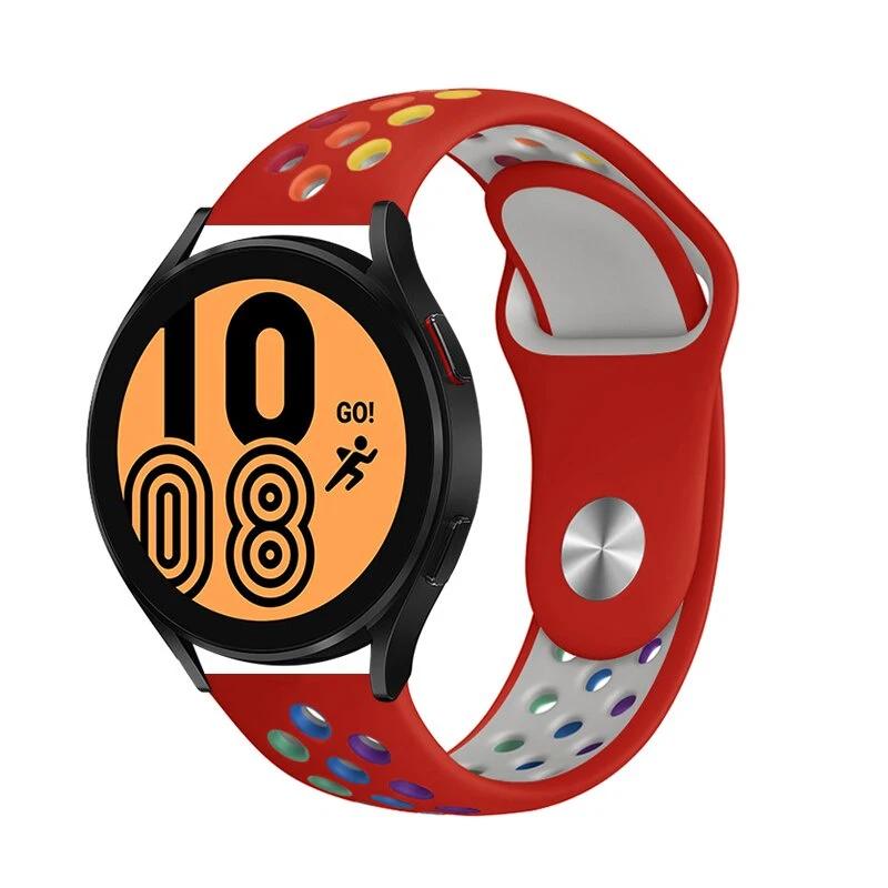 Classic 20mm 22mm Strap for Samsung Galaxy Watch 6 4 Classic 5 Pro 45mm 44mm 40mm 47mm 43mm Sport Silicone For Huawei 4 gt-2-3-Pro