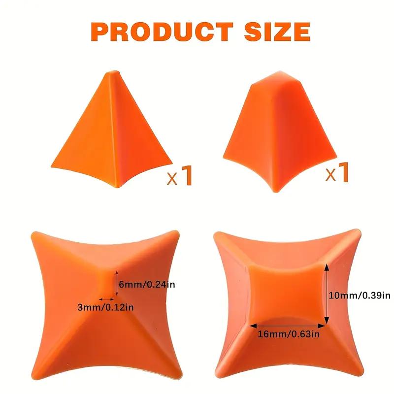 

2pcs Reusable Caulk Finishing Tool - Ergonomic Grip Non-Slip Smoother for Kitchen, Bathroom, Seam Sealing & DIY Caulking