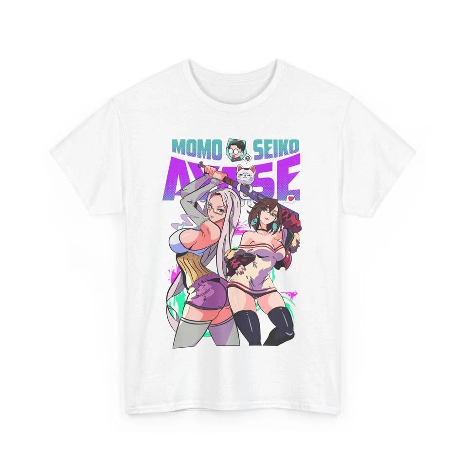 Dandadan Okarun Tshirt Okarun Momo Ayase Anime Cute Gift Shirt White S