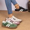 Women's Vintage Sneakers Low-Top Lace-Up Round Toe Soft /Synthetic Upper & Rubber Sole Cushioned Sole Suitable for Daily Commute, Women Shoes