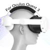 Face Cushion Cover for Quest 3 Face Pad with Lens Covers Protectors Washable VR Silicone Covers