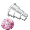 Diy Mini 3-Tier Cupcake Pudding Chocolate Cake Mold Baking Pan Mould Party