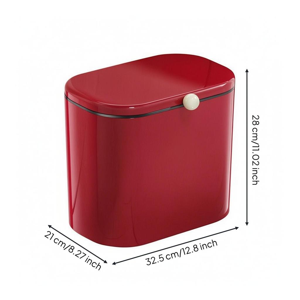 Touch Top Kitchen Garbage Can Hands-No-Cost for Apartment, Utility Room
