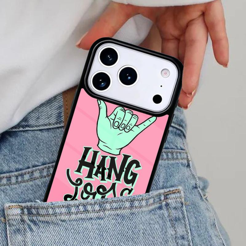 

Surfer Surf Hang Loose Shaka Phone Case for iPhone 17ProMax 12 13 14 15 16e 17 Pro Max Plus Air Cover iPhone 13 mini