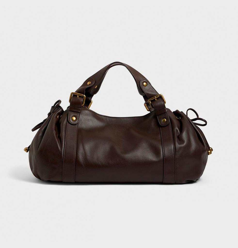 Women's Crossbody Large Capacity Simple Handbag Commuter Shoulder Boston Bag Stylish Versatile Work Bag Soft Polyester Interior