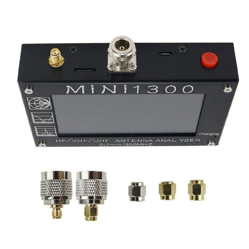 Antennas Analyzers 0.1Mhz-1300MHz Aluminum Shell Vector Networks Analyzers Multitester SMA Calibration Kit Touch Screens