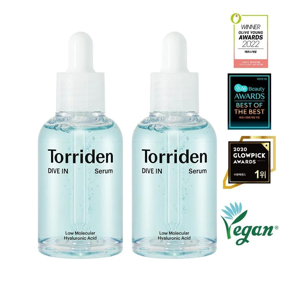 [Pack of 2] TORRIDEN Dive In Low Molecular Weight Hyaluronic Acid Serum 50ml