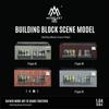 64 Scale Volume Model Building Block Scene