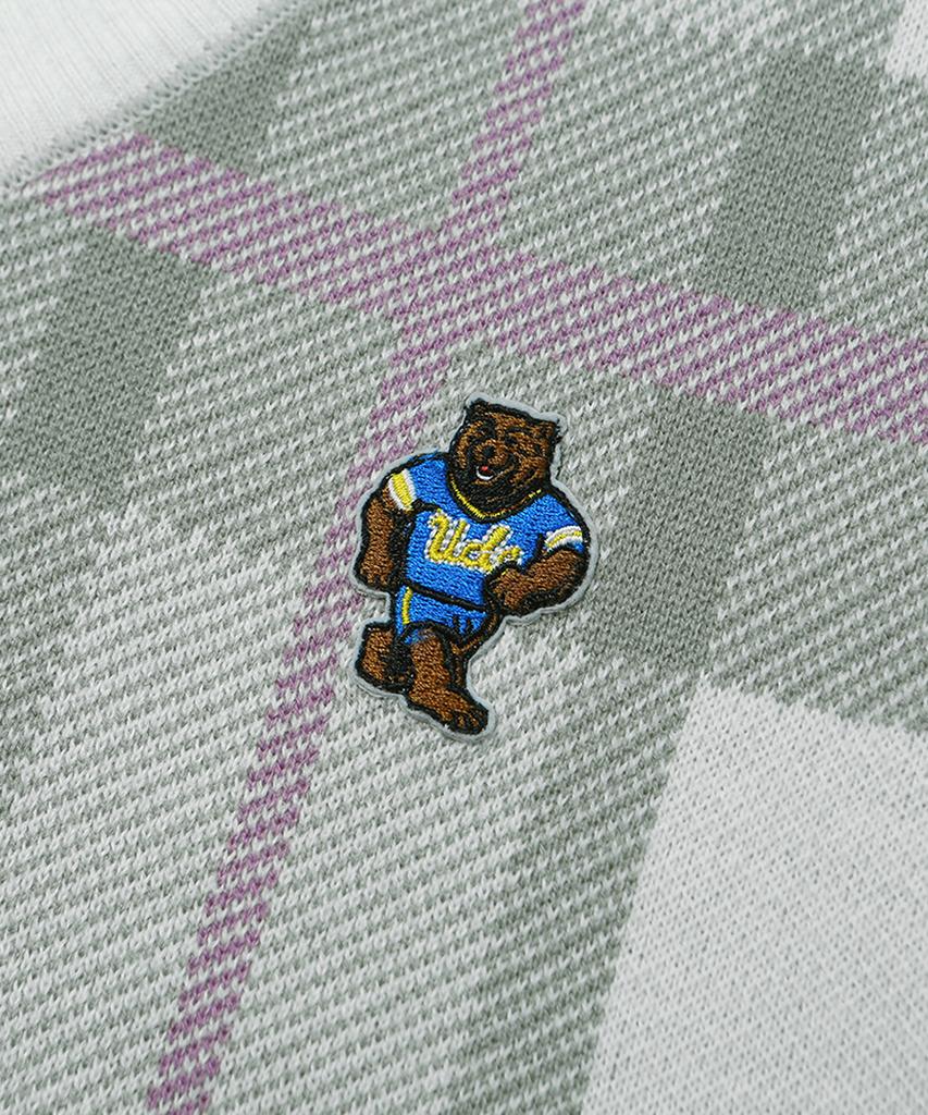 Ucla Check Sweater Vest [Ivory](Uz3Ve30_22)