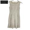 FOXEY Beige Linen Provence Dress Dress 38 beigeUsed