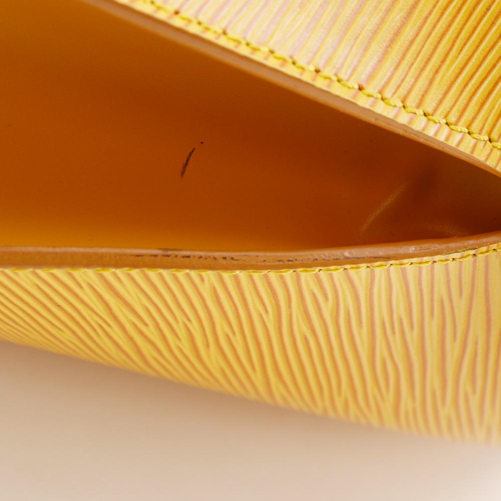 LOUIS VUITTON Sunjack shopping Tote Bag M52269 Tassily Yellow Epi Leather Women Used