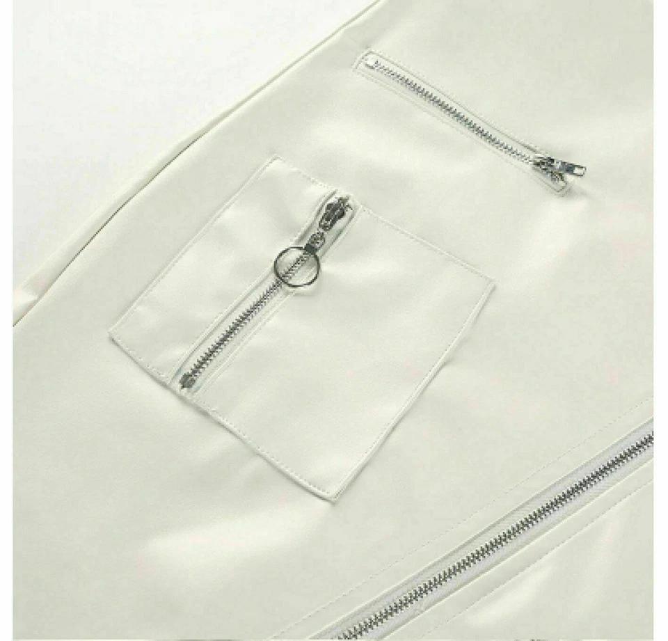 Kožená sukně Dámská Sukně z pravé kůže Ručně šitá Pravá jehněčí kůže Měkká Stylová