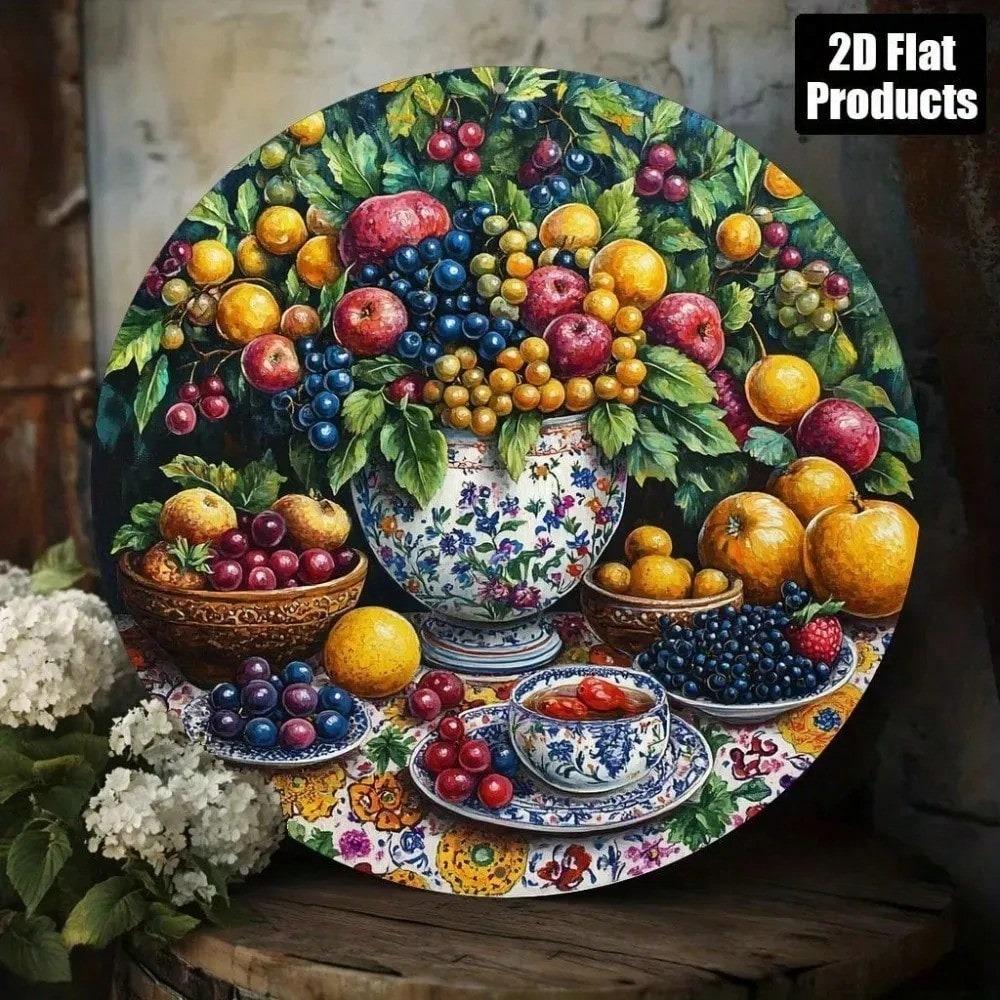 Handmade Russian Folk Art Metal Tin Sign Retro Vintage Wall Decor For Living Room Office Gift