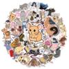 50/100 Pcs Cartoon Funny Rat Stickers School DIY Game for Suitcase Notebook Skate Cup Removable Waterproof Decals