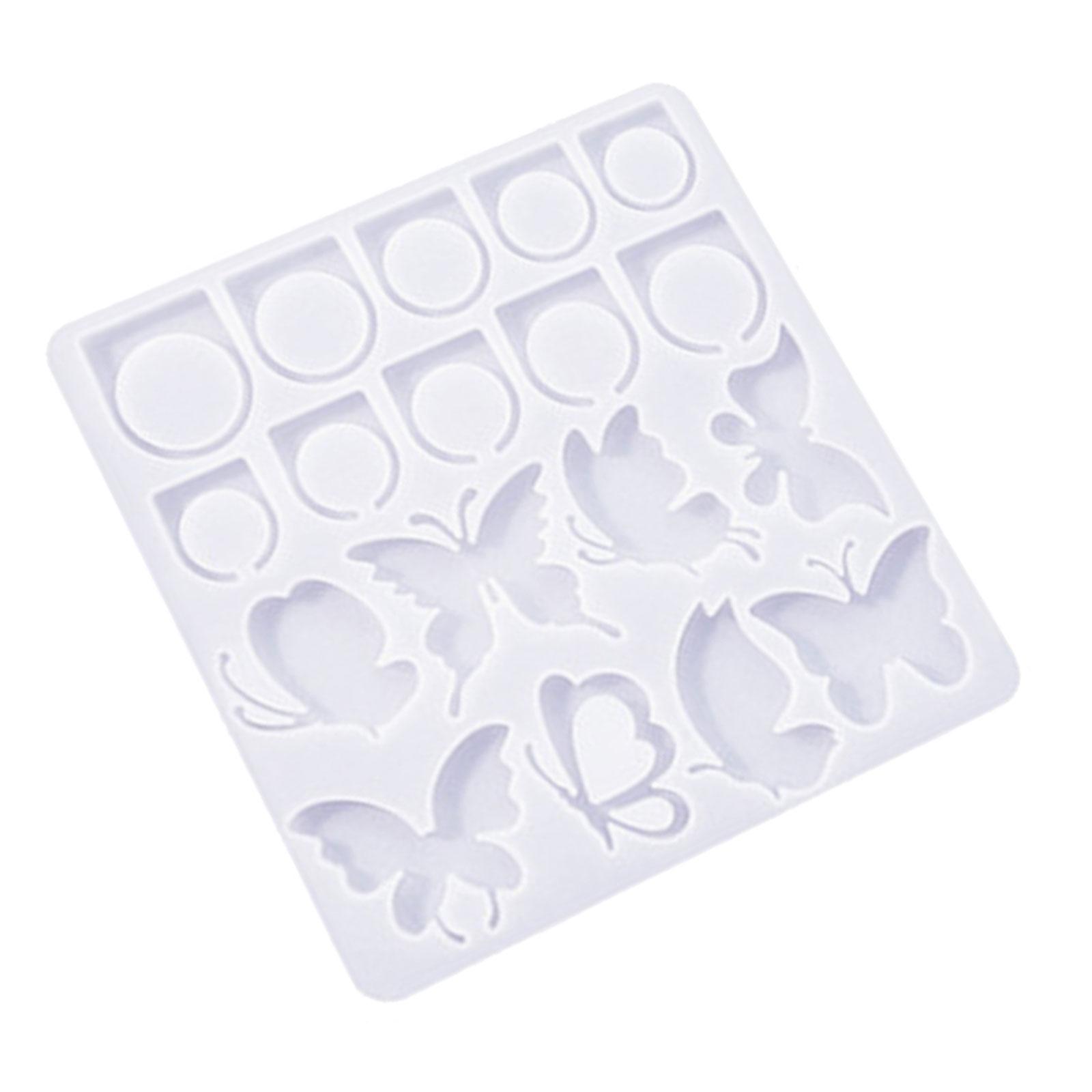 

Кольца из эпоксидной смолы с кристаллами, силиконовая форма, привлекательные силиконовые кольца, формы для украшений, аксессуары для колец из эпоксидной смолы своими руками 4