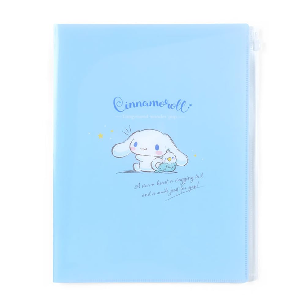 

Sanrio Cinnamoroll clear file with zipper 549738 6-pocket