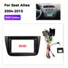 9 Inch Android Car Navigation Frame Dashboard Panel Radio Bezel for Seat Altea Installation Modification Kit 2004-2015 Radio Accessories 4