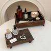 Holz-Aromatherapie-Parfümtablett Große Kapazität Schlüsselbrett Langlebige Figuren-Ausstellungsregal Wohnzimmer