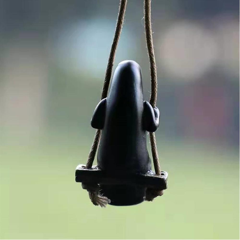 Anime No Face Faceless Man Pendant Hanging Swing For Car Rearview Mirror, Home