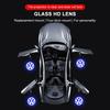 2 Peças Luz LED de Emblema de Porta de Carro Projetor de Sombra de Cortesia Lâmpada de Boas-Vindas Para Volkswagen Passat Polo Golf Beetle Bora Caddy Tiguan