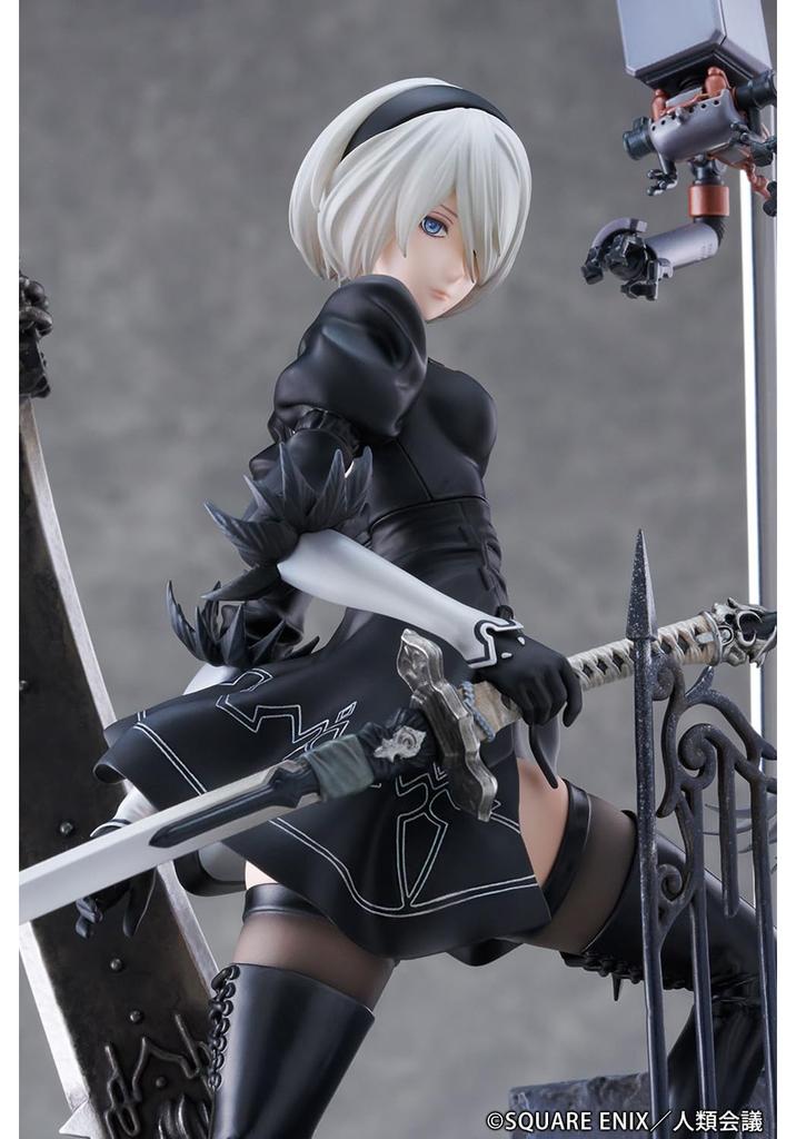 PROOF TV Anime 2B Type Scale PVC Painted Complete Figure "NieRAutomata Ver1.1a" (YoRHa No.2 B) -Exploration- 1/7
