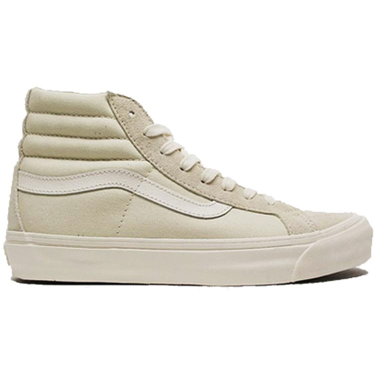 Sk8 Vans-Hi Lx Suede Canvas 'Pearl Marshmallow' VN0A45JLVQS